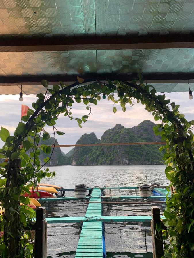 Eco Floating Farm Stay Cai Beo Chan Chau Eksteriør billede