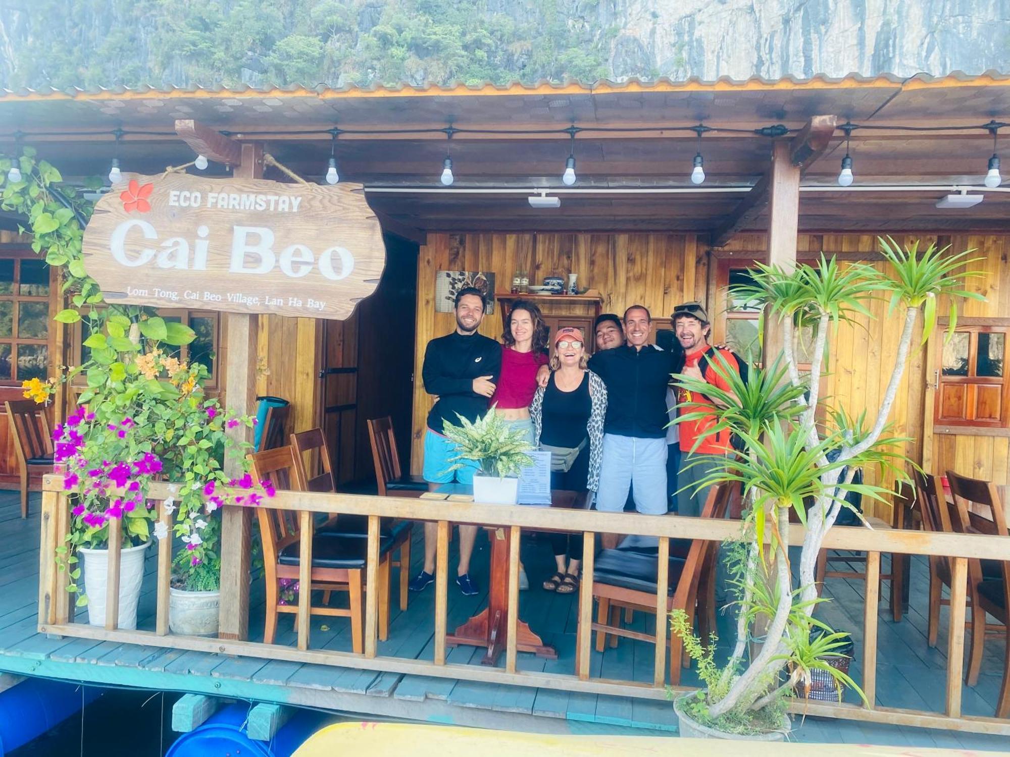 Eco Floating Farm Stay Cai Beo Chan Chau Eksteriør billede