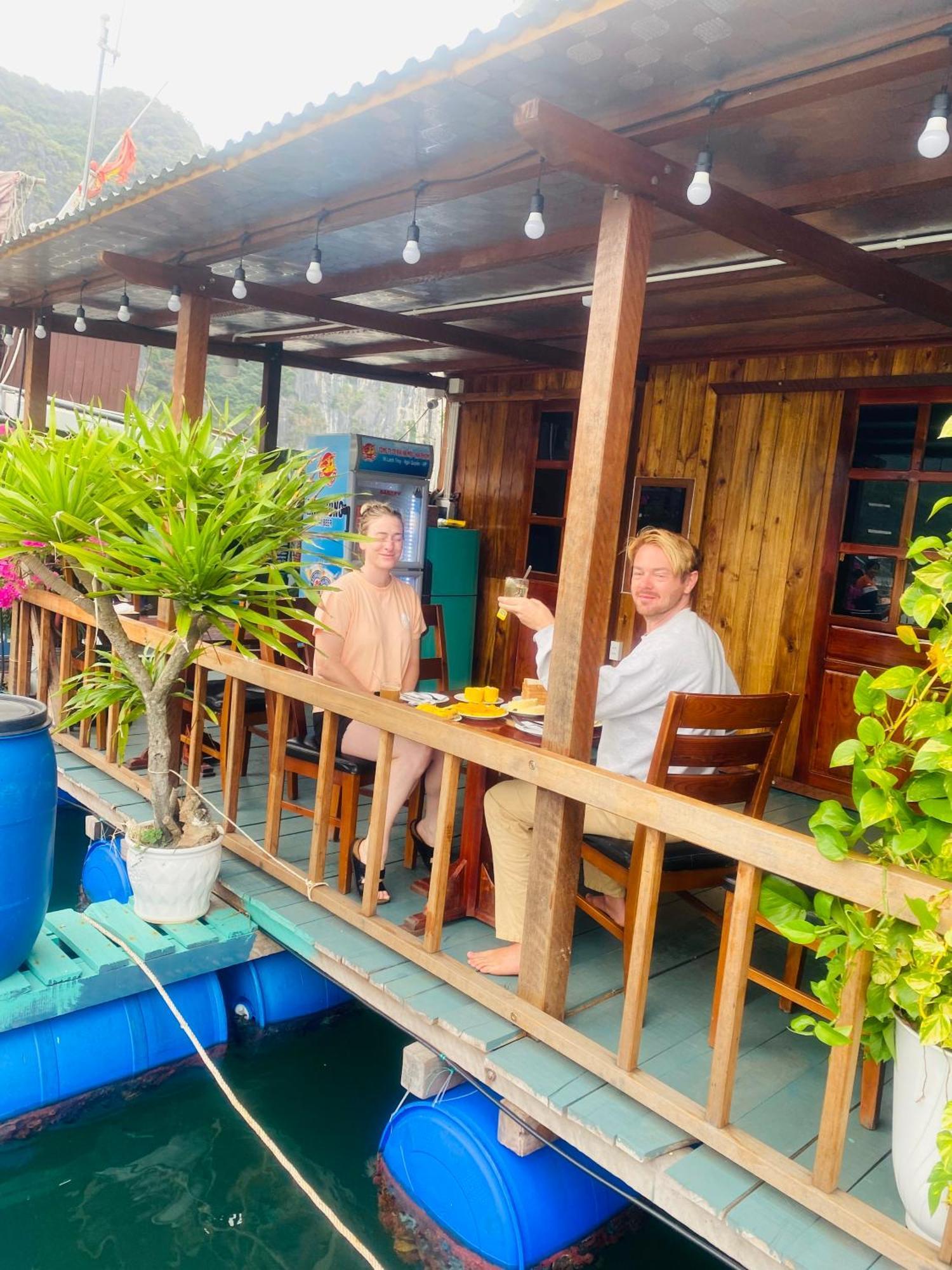 Eco Floating Farm Stay Cai Beo Chan Chau Eksteriør billede